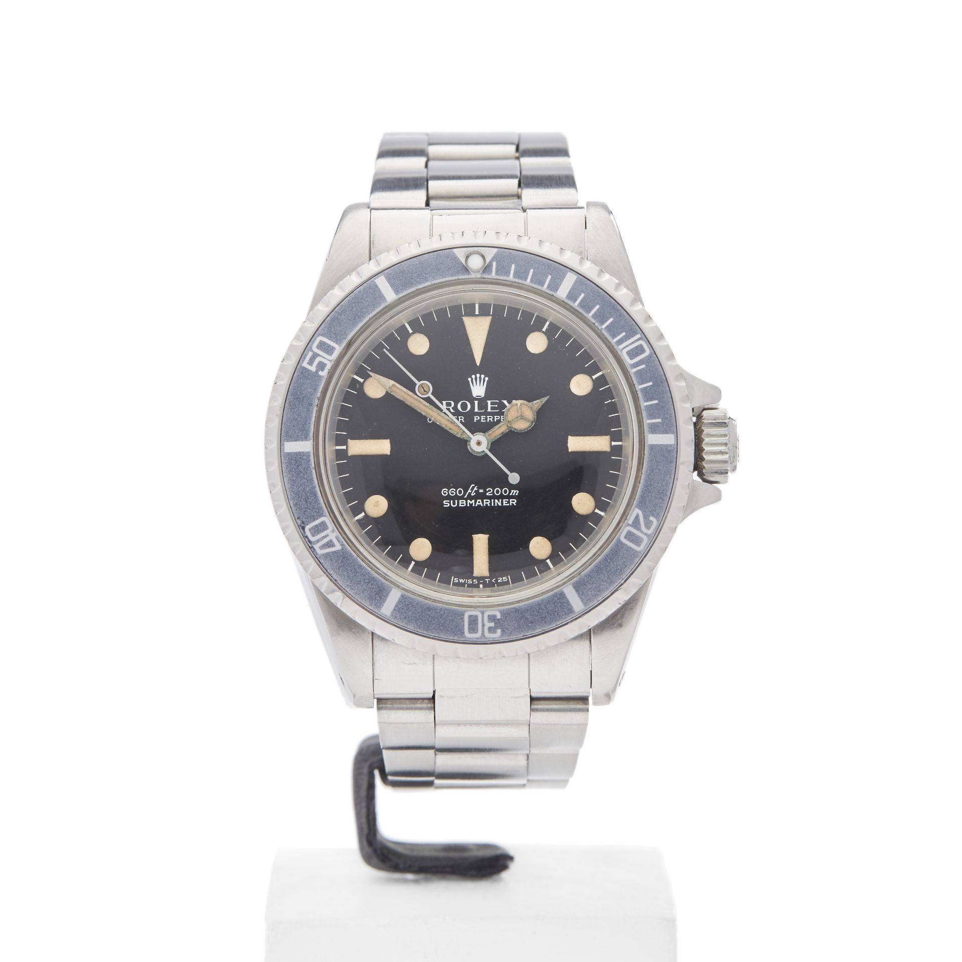 Rolex Submariner Serif Dial 40mm Stainless Steel 5513 - Image 2 of 15