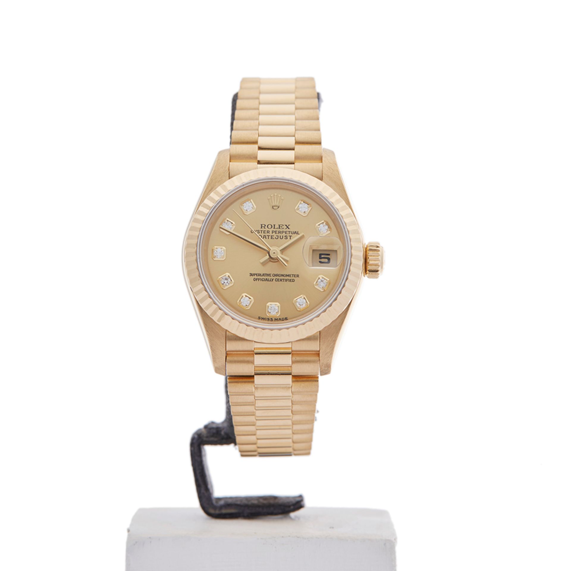 Rolex Datejust 26mm 18k Yellow Gold 79178 - Image 2 of 9