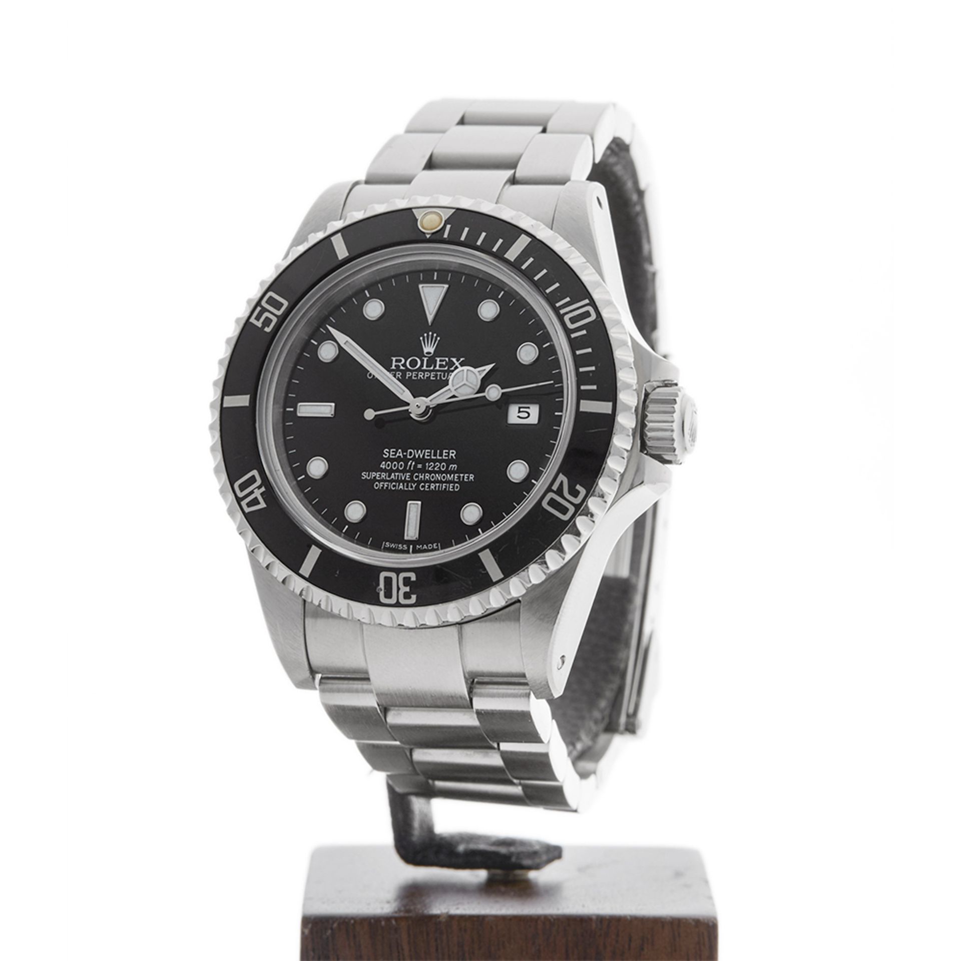 Rolex Sea-Dweller Transitional 40mm Stainless Steel 16660 - Image 4 of 11