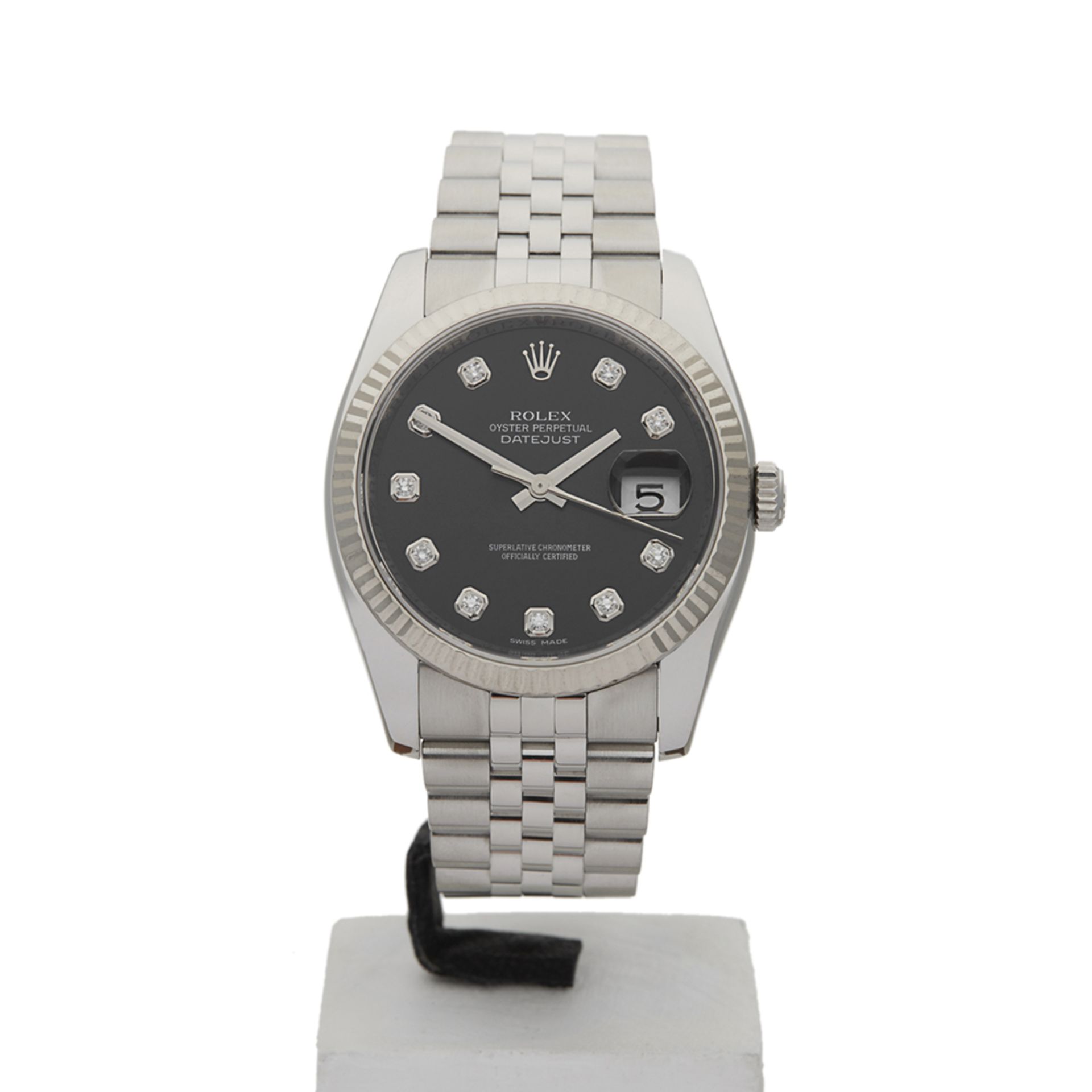 Rolex Datejust 36mm Stainless steel & 18k white gold 116234 - Image 2 of 9