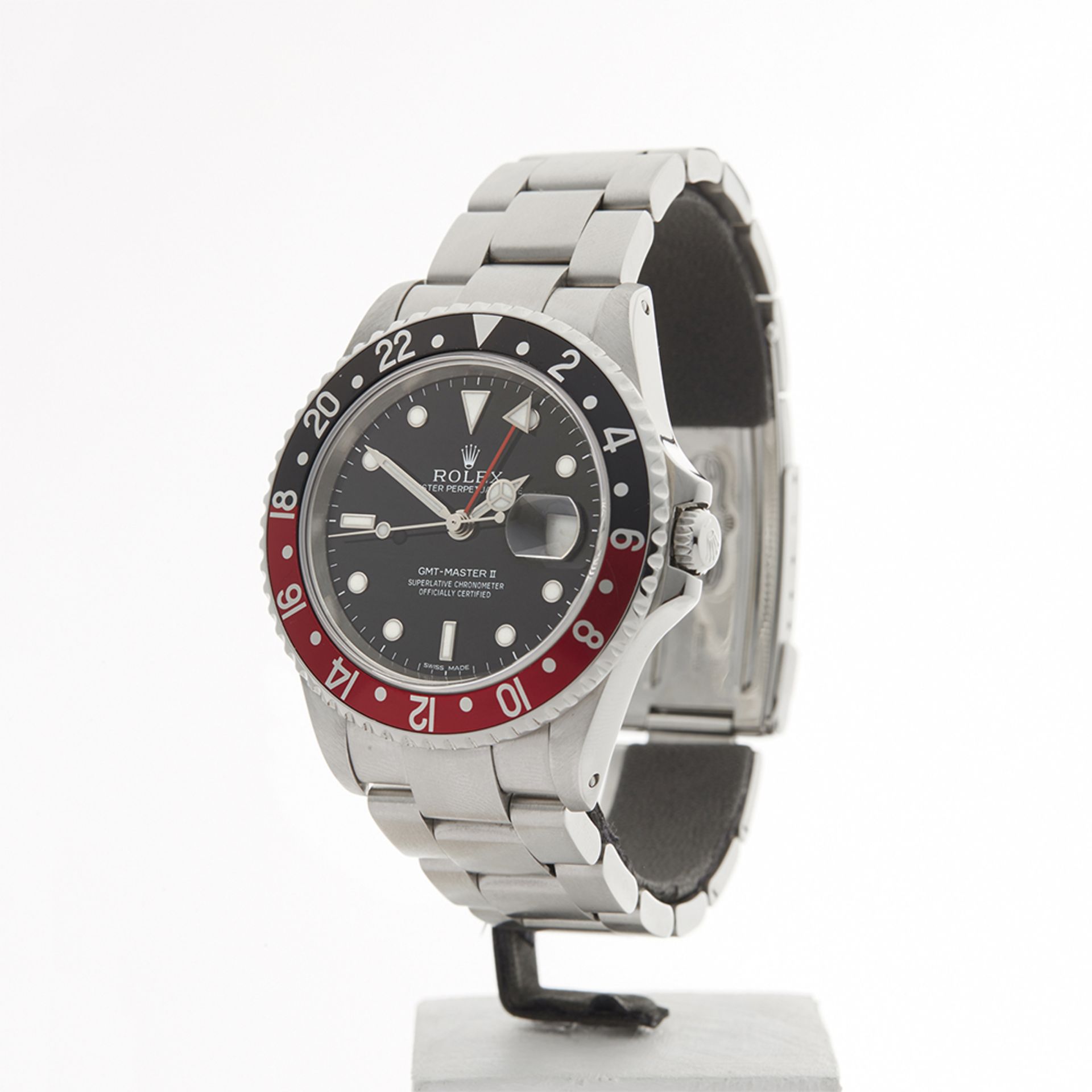 Rolex GMT-Master II Coke 40mm Stainless Steel 16710 - Image 3 of 9