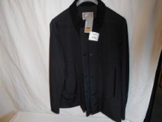 open passage rain L CUT black jacket size T:58 retail price £950