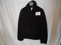 suspense lobre black coat size T:38 retail price £750