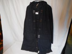 tents gents rubb jacket with hood colour black size T:56 retail price £ 1350