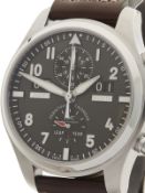IWC Pilot's Chronograph Perpetual Calendar 46mm Stainless Steel IW379108