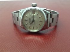 Rare Rolex 1957 ladies oyster perpetual red date stainless steel watch with Rolex paper(new images)