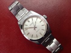Rolex gents oyster precision 6426 stainless steel with oyster bracelet circa 1972 - Reserve lowered