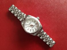Rolex 69240 Ladies Oyster Perpetual Datejust Chronometer in Stainless Steel