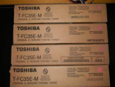 Toshiba T-FC35E-M x 4 (Magenta)