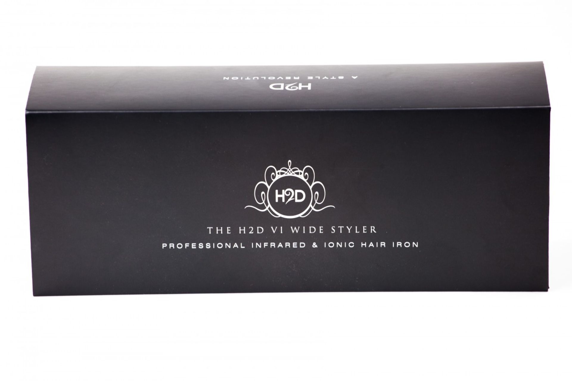 H2D WIDE PLATE PROFESSIONAL HAIR STRAIGHTENERS STYLER n(Boxed) - Brand: H2D - Max. Temperature: - Image 2 of 2