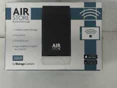 AirStore 32GB Personal Cloud Storage Wireless Portable External Hard Drive V16AS (Boxed) - MPN: