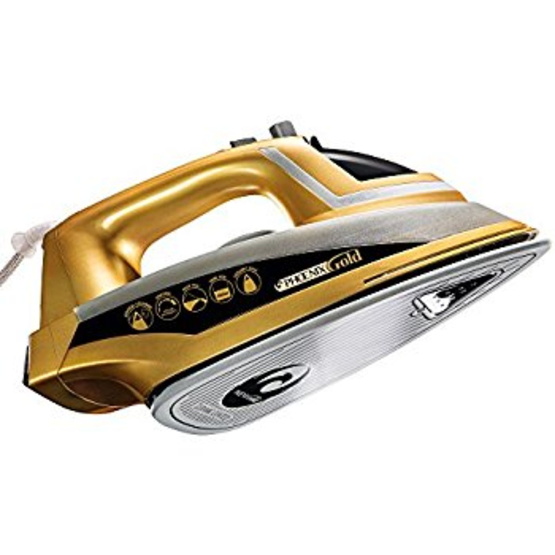 JML Phoenix Gold Ceramic Sola Plate Iron Steam Generator Continuous Steam (Unboxed) X2