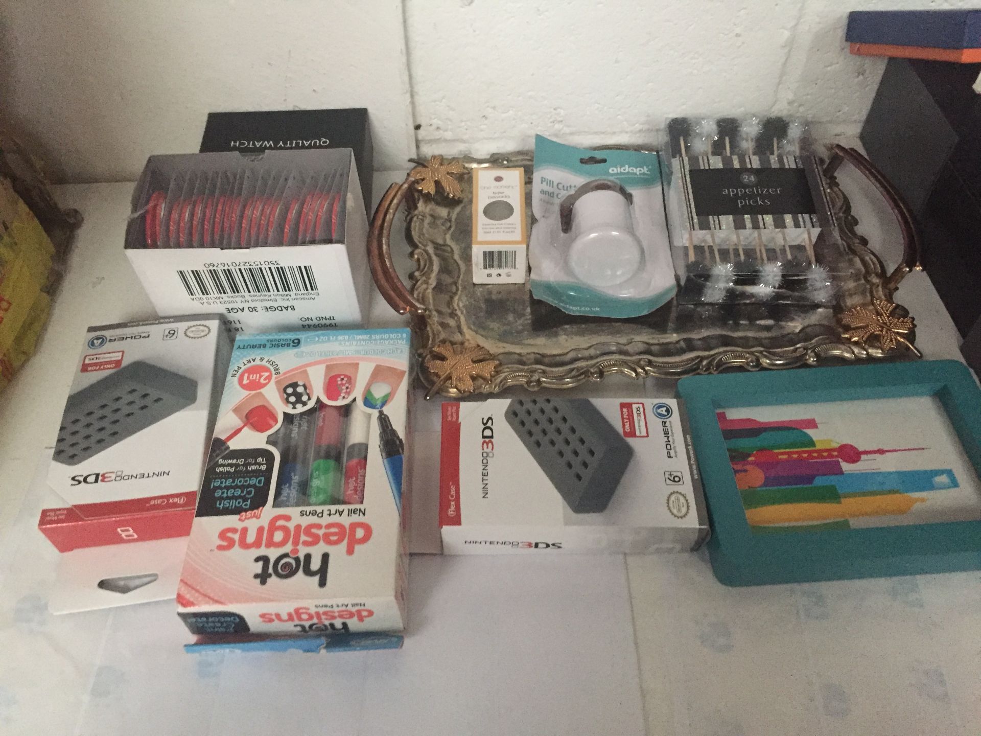 Joblot - Mixed Customer Returns x 10 Items_RRP Approx £300 Includes Hot Design Nails, Photo Frame