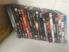 Set of 20 DVD Films Incl Kill Bill, Matrix And More