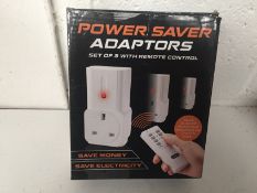 Power Saver Adaptors - Set Of 3 With Remote