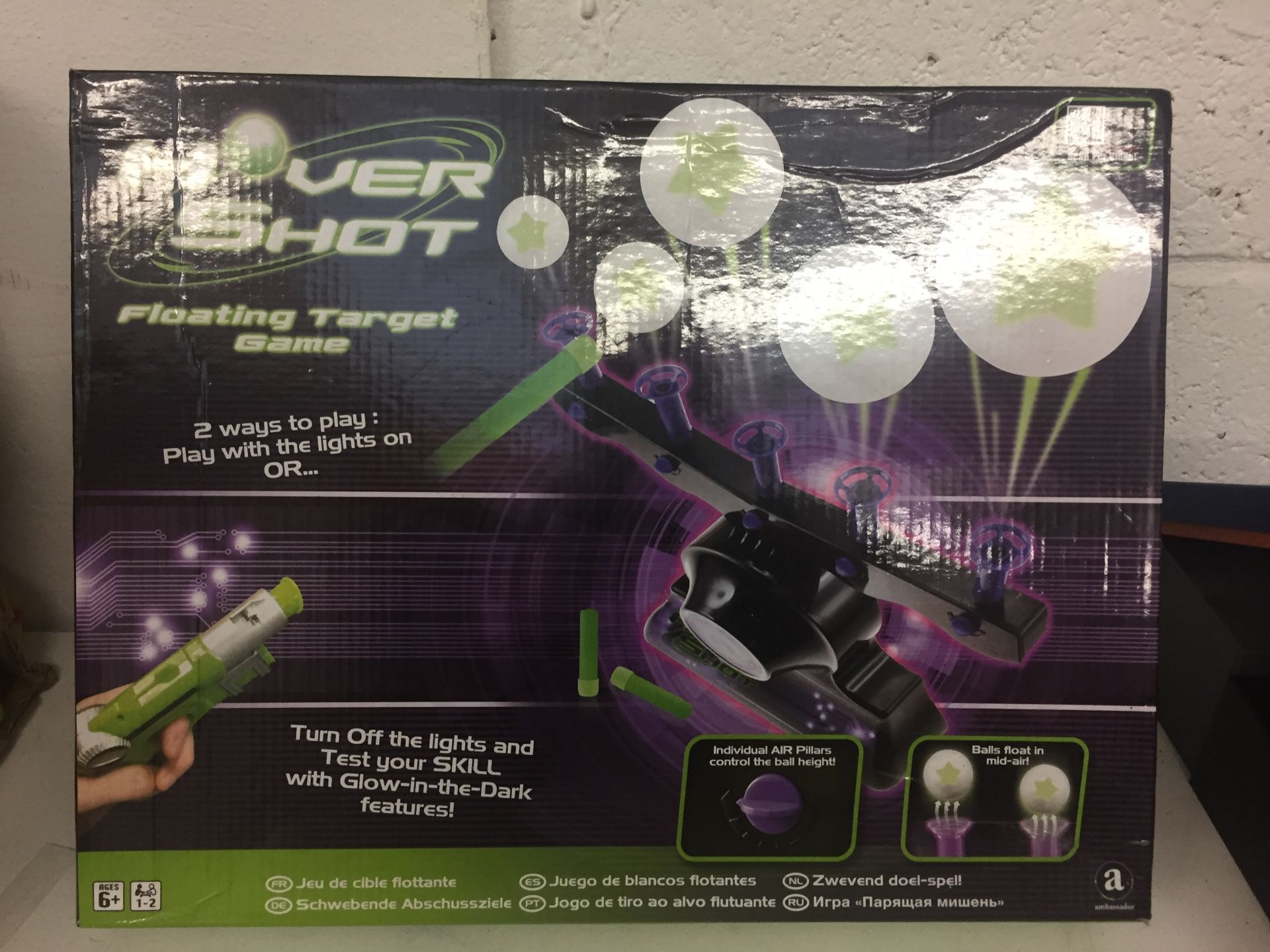 Hovershot Glow in the Dark Floating Target Game