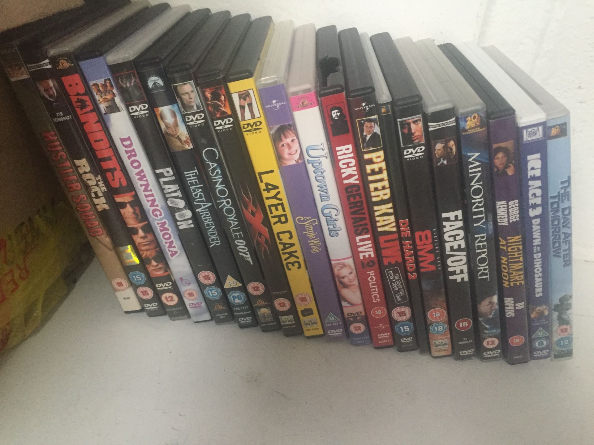 Set of 20 DVD Films Incl Bandits, The Rock And Many More