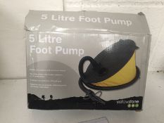 Yellow Stone 5 Litre Foot Pump