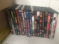 Set of 20 DVD Films Incl 8 Mile, Lord Of The Rings And More