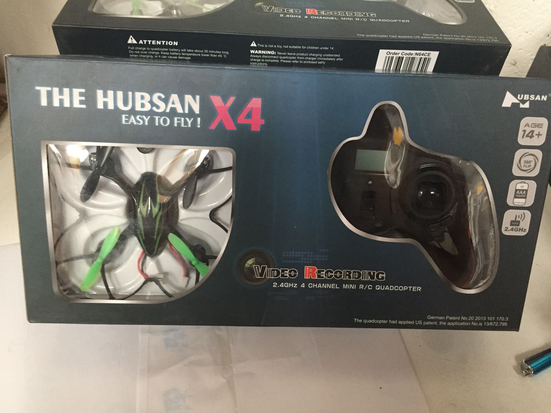 HUBSAN HUBSAN X4 MINI QUADCOPTER WITH CAMERA RECORDING_