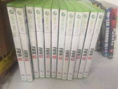 Set Of 12 Xbox 360 Games Inc Fifa 12 And Fifa 13