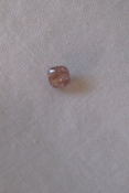 Loose diamond 0.25ct. Cushion cut, may be light pink & si1. No certification with this stone.