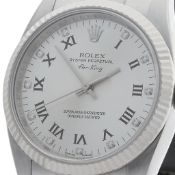 Rolex Air King 34mm Stainless steel & 18k white gold 114234