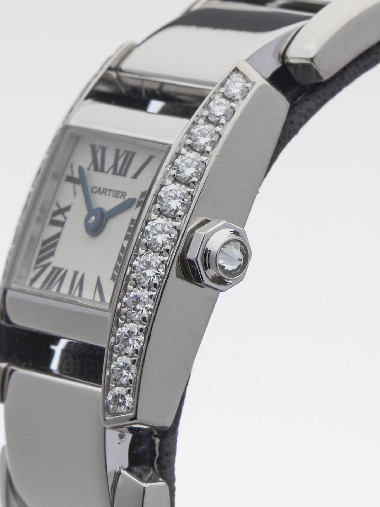 Cartier Tankissime 16mm 18k White Gold 2831 - Image 4 of 8