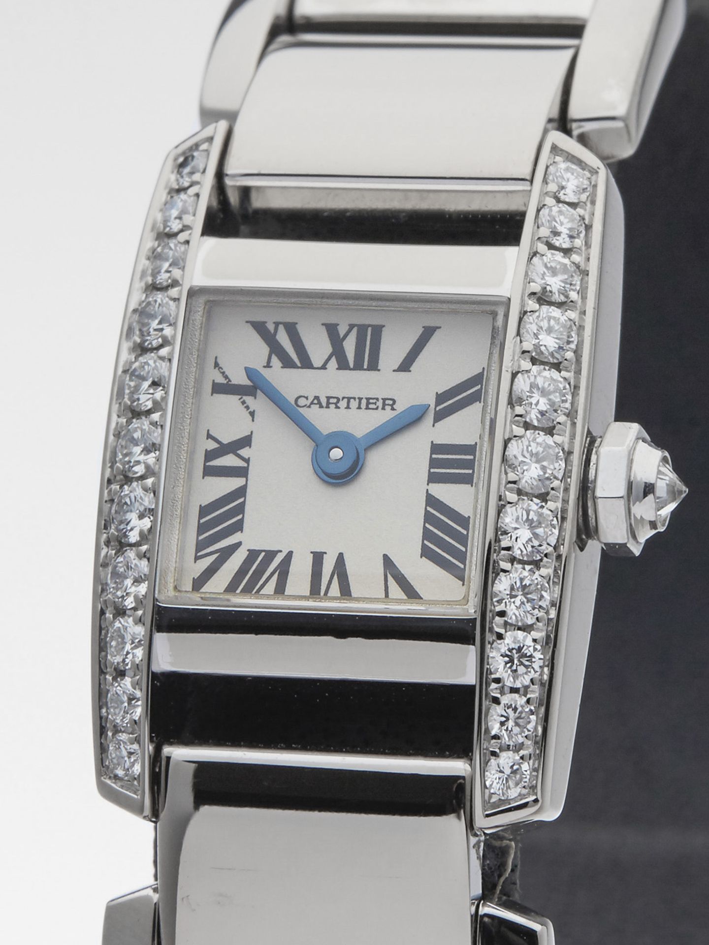 Cartier Tankissime 16mm 18k White Gold 2831 - Image 3 of 8