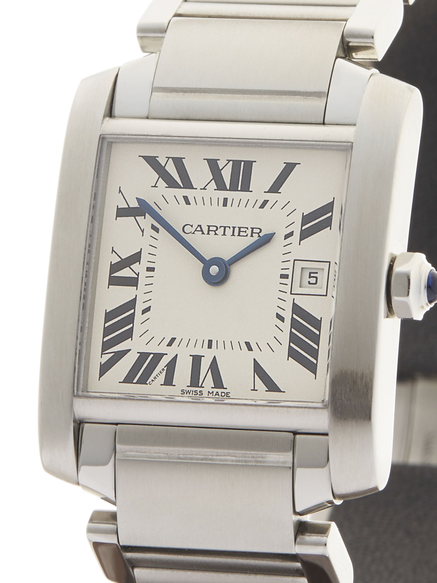 Cartier Tank Francaise 25mm Stainless Steel 2465 - Image 2 of 9
