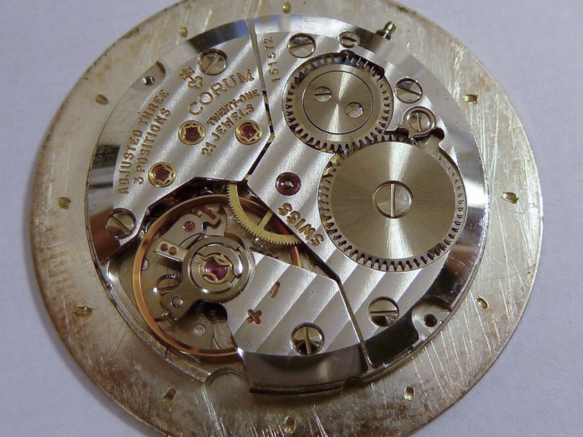 Corum Extra Flat' 21j 3adj. movement Stainless Steel 34mm - Image 10 of 11