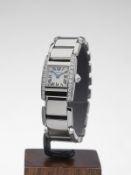 Cartier Tankissime 16mm 18k White Gold 2831