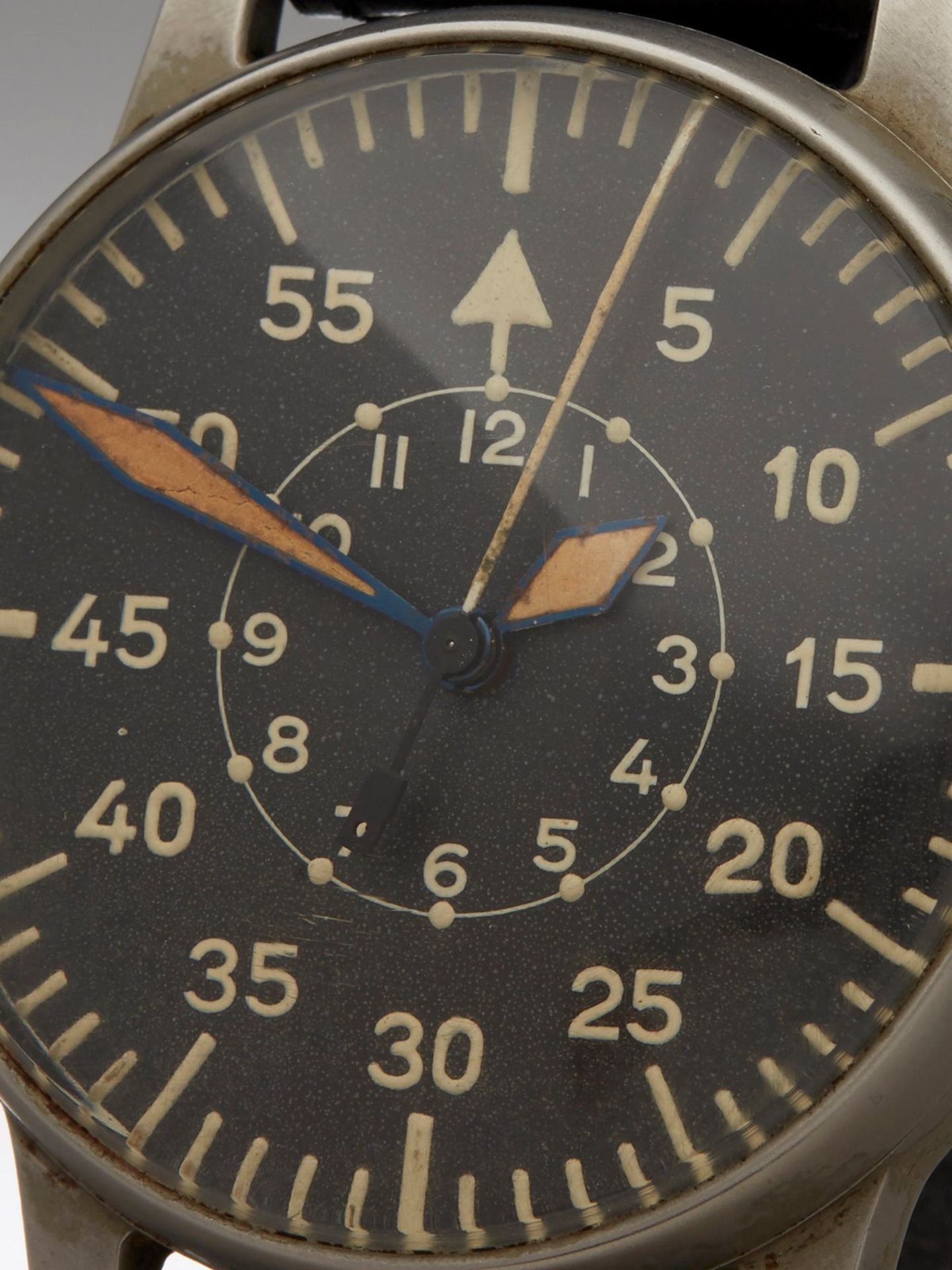 A. Lange & Sohne Luftwaffe 55mm Stainless Steel FL 23883 - Image 3 of 9