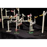 Assorted Hornby and Crescent Metal Signal Gantries