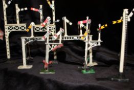 Assorted Hornby and Crescent Metal Signal Gantries