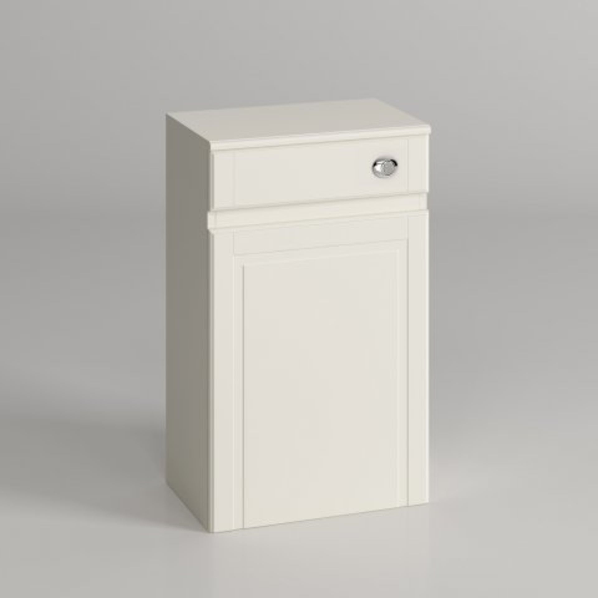 (J43) 500mm Cambridge Clotted Cream Back To Wall Toilet Unit. RRP £299.99. This beautifully produced - Image 3 of 4