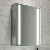 (J1) 500x650mm Dawn Illuminated LED Mirror Cabinet. RRP £599.99. Perfect Reflection The featured