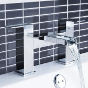(J14) Niagra II Waterfall Bath Mixer Taps. Modern design: Our Niagra Range of taps is carefully