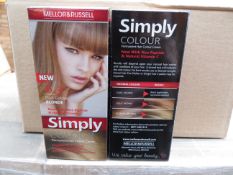 Pallet To Contain 1,080 x New & Boxed Mellor & Russell - Simply Colour Dark Golden Blonde 6.3.