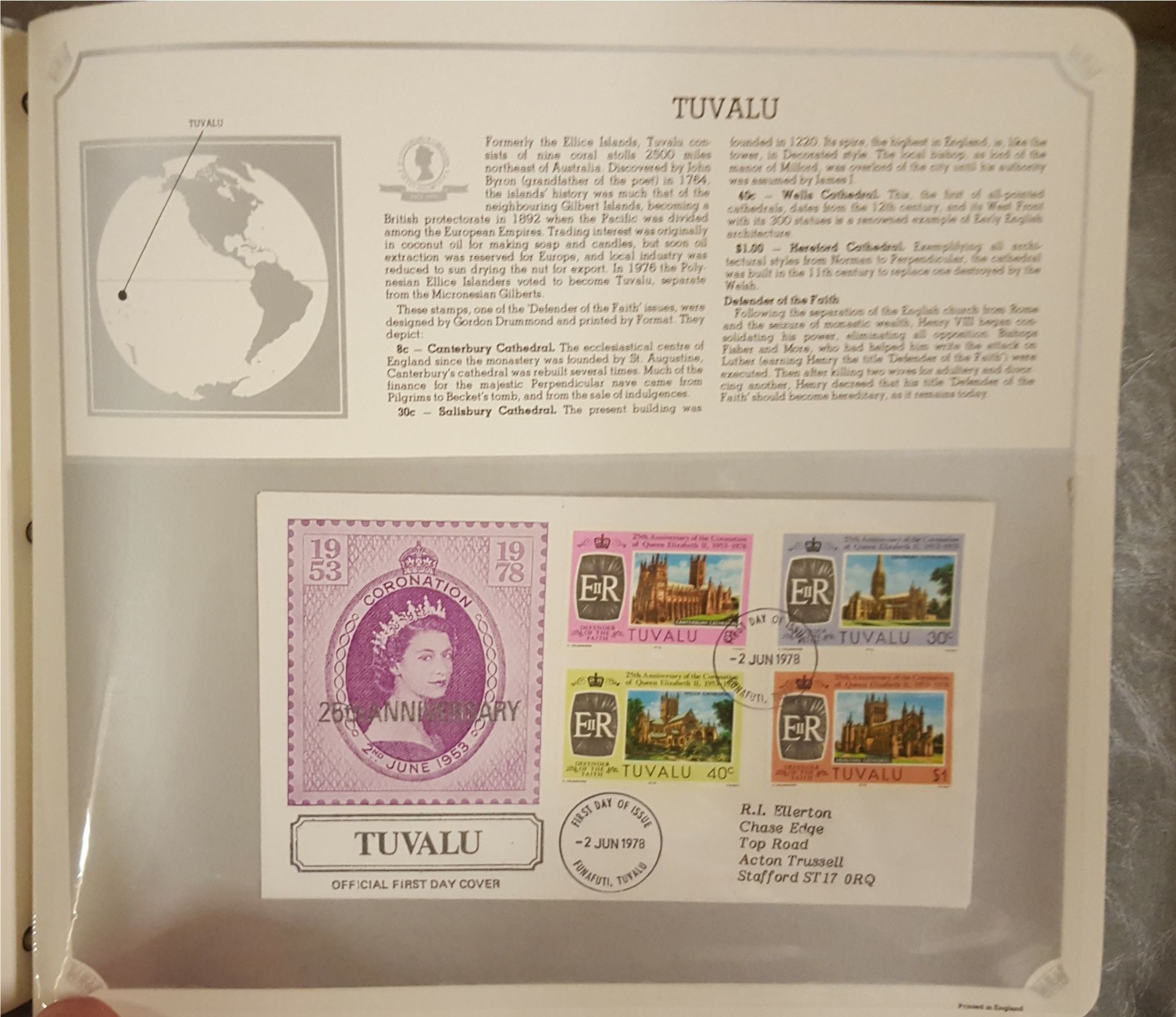 40 x Vintage 1978 First Day Covers In Album QE II Silver Jubilee 1953 to 1978 - Image 4 of 5