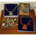 Vintage Retro Parcel Costume Jewellery NO RESERVE