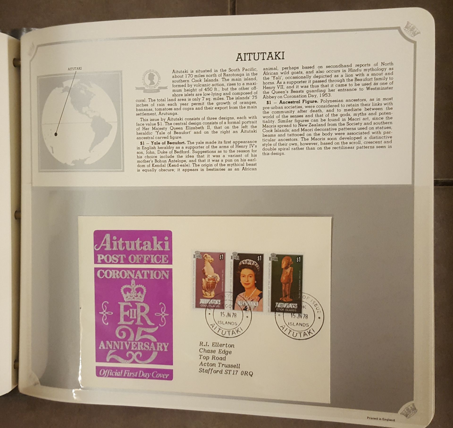 40 x Vintage 1978 First Day Covers In Album QE II Silver Jubilee 1953 to 1978 - Image 3 of 5