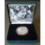 Collectable Proof Coin Silver Piedfort Proof Crown 2006 Queen Elizabeth II 80th Birthday