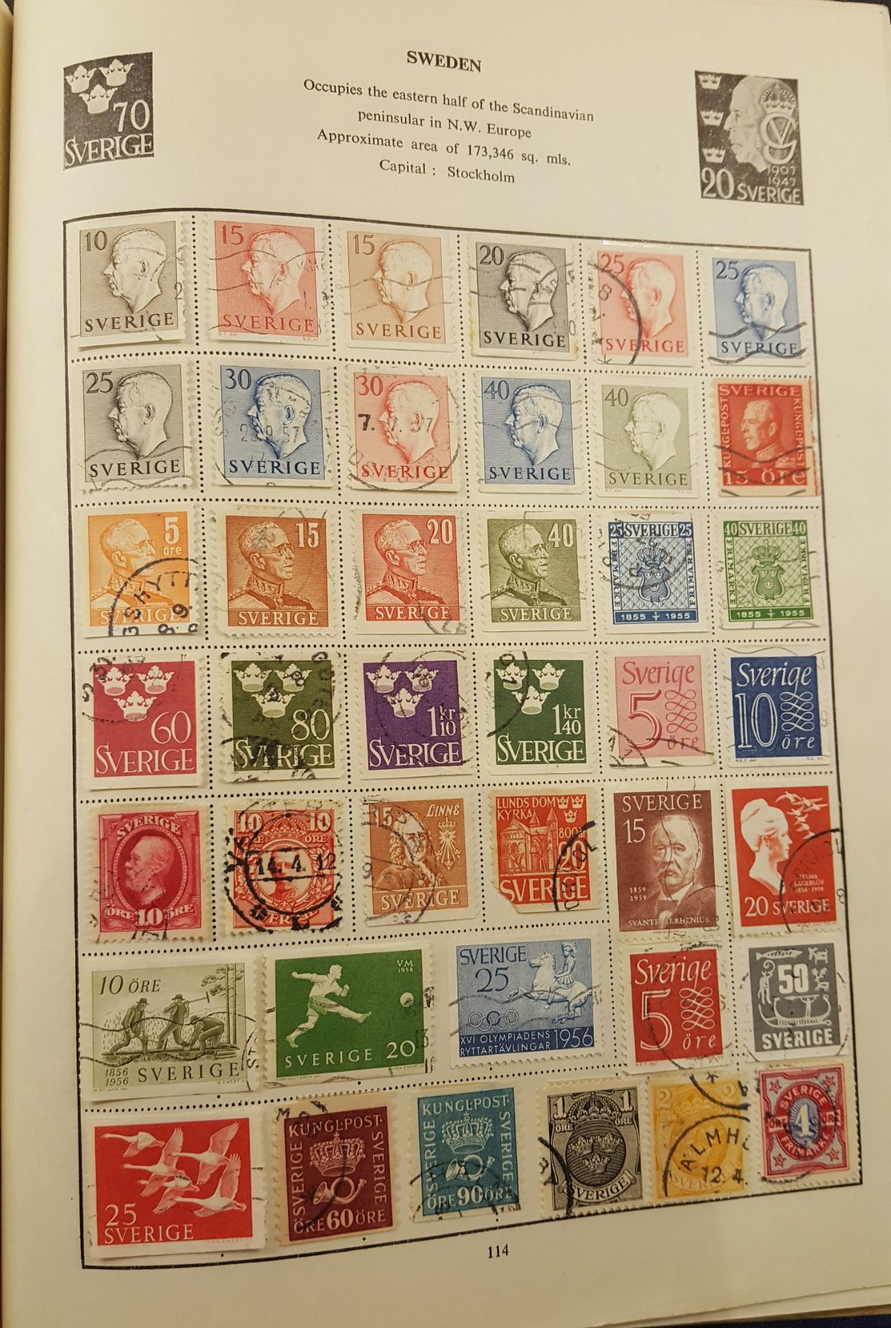 The Derwent Stamp Album 500 Plus World Stamps - Image 8 of 8