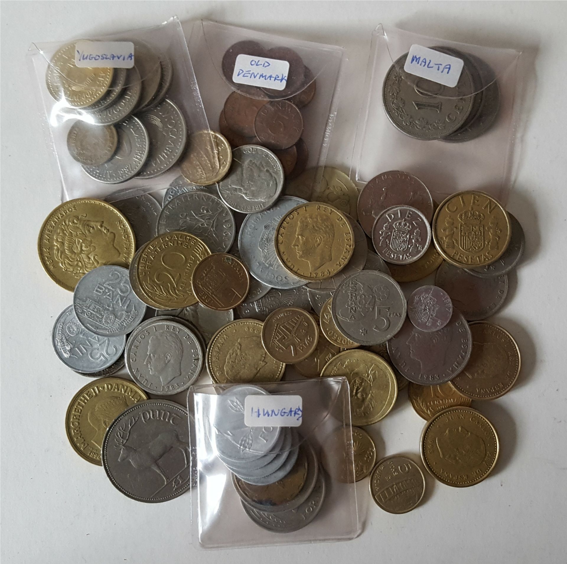 Parcel Vintage Collectable European Coins NO RESERVE