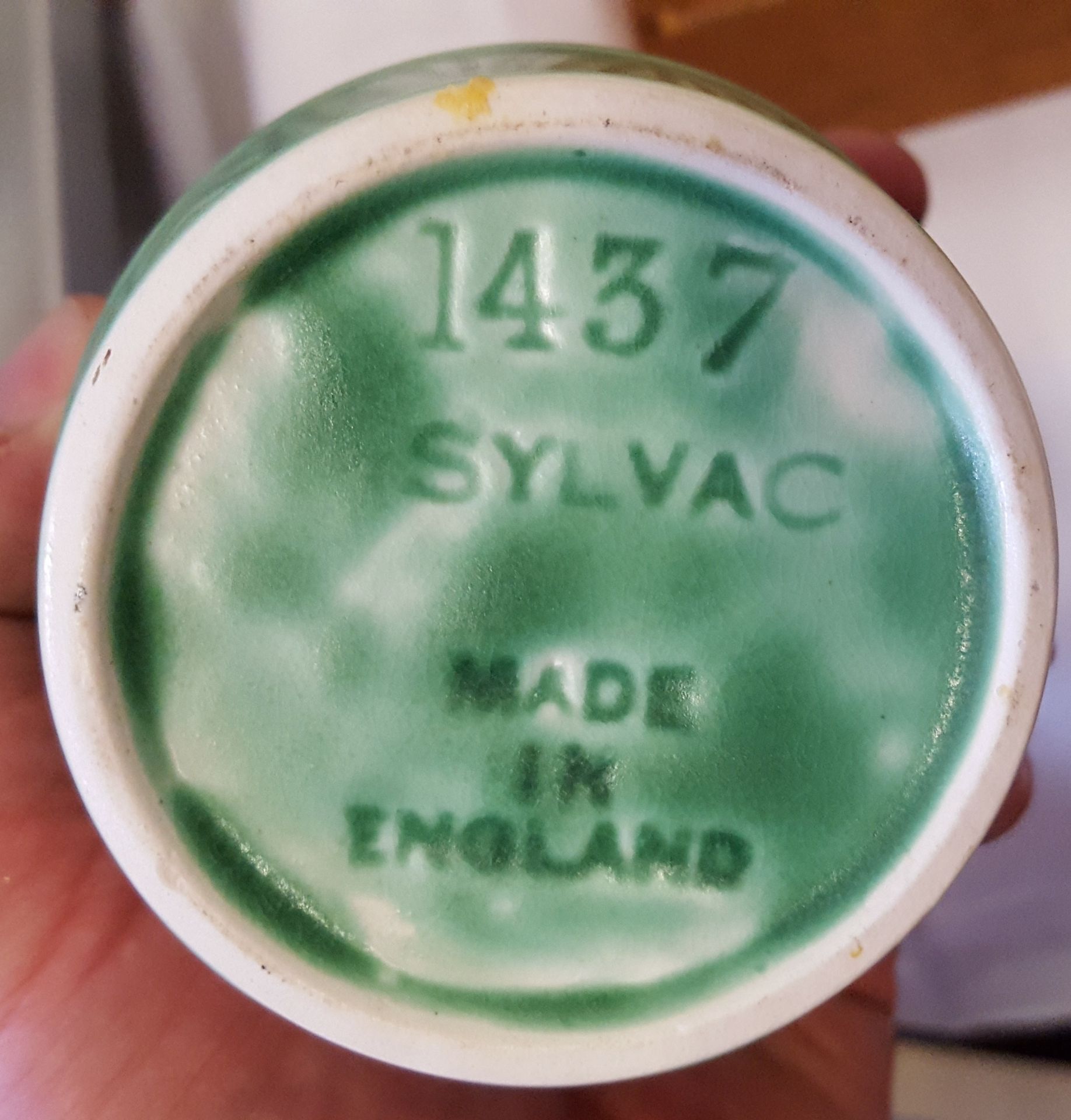 3 x Vintage Honey Pots Sylvac & Others NO RESERVE - Image 2 of 2