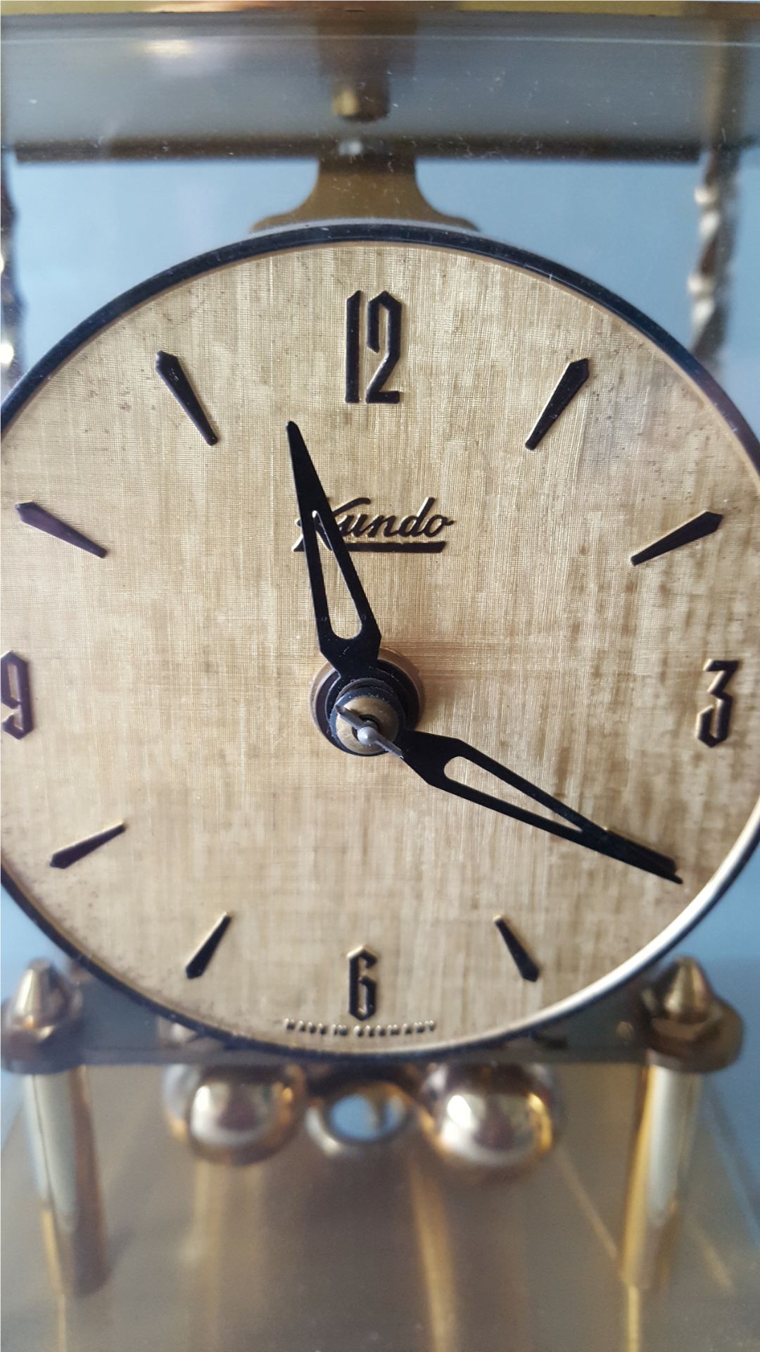 Vintage Retro Kundo Mantle Clock - Image 2 of 4