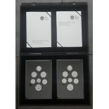 The Royal Mint Collectable Coins 925 Silver 2008 Emblems of Britain & Royal Shields Proof Sets
