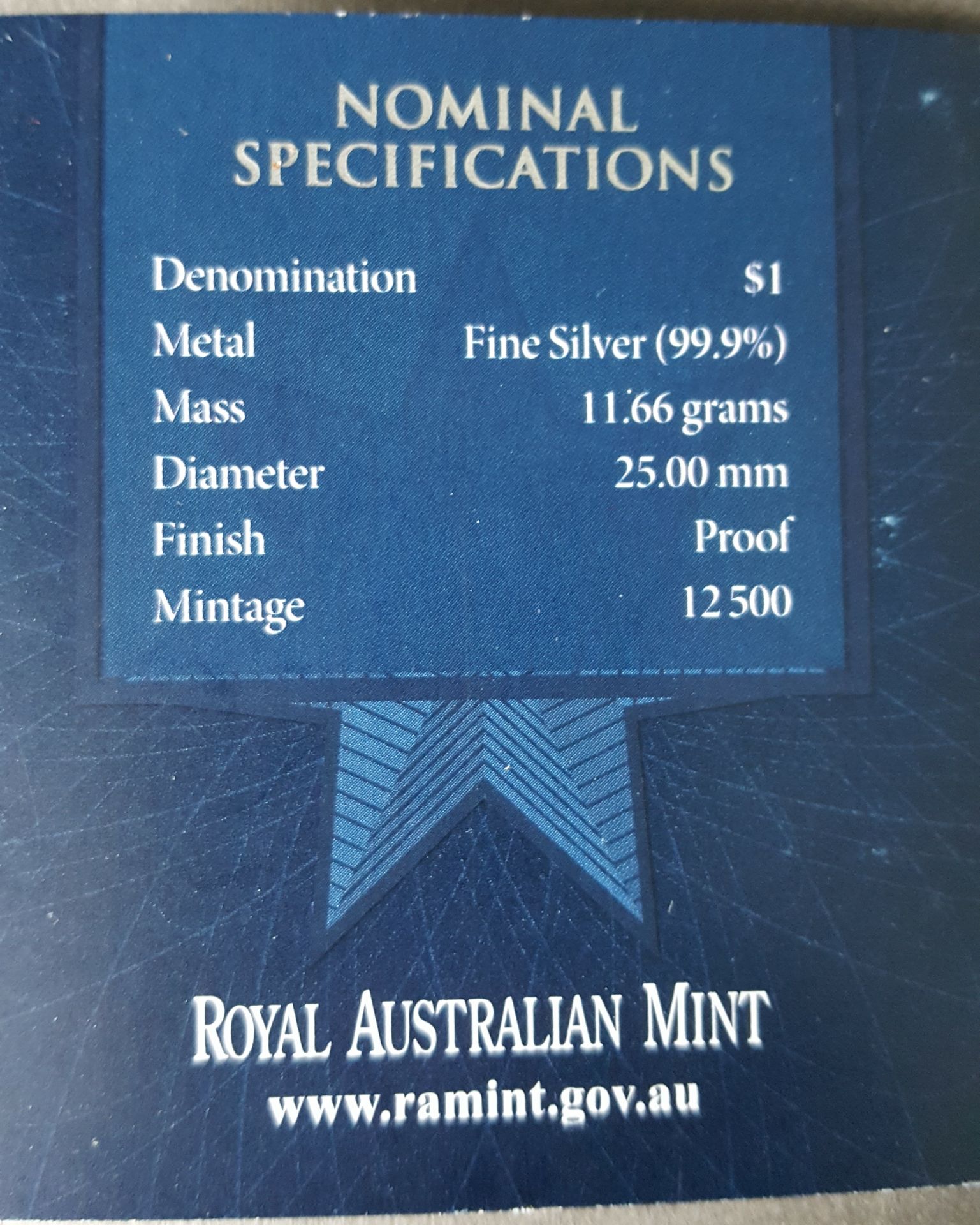 Collectable Proof Coins Silver Royal Australian Mint $1 & Perth Mint $1 Kookaburra - Image 9 of 9