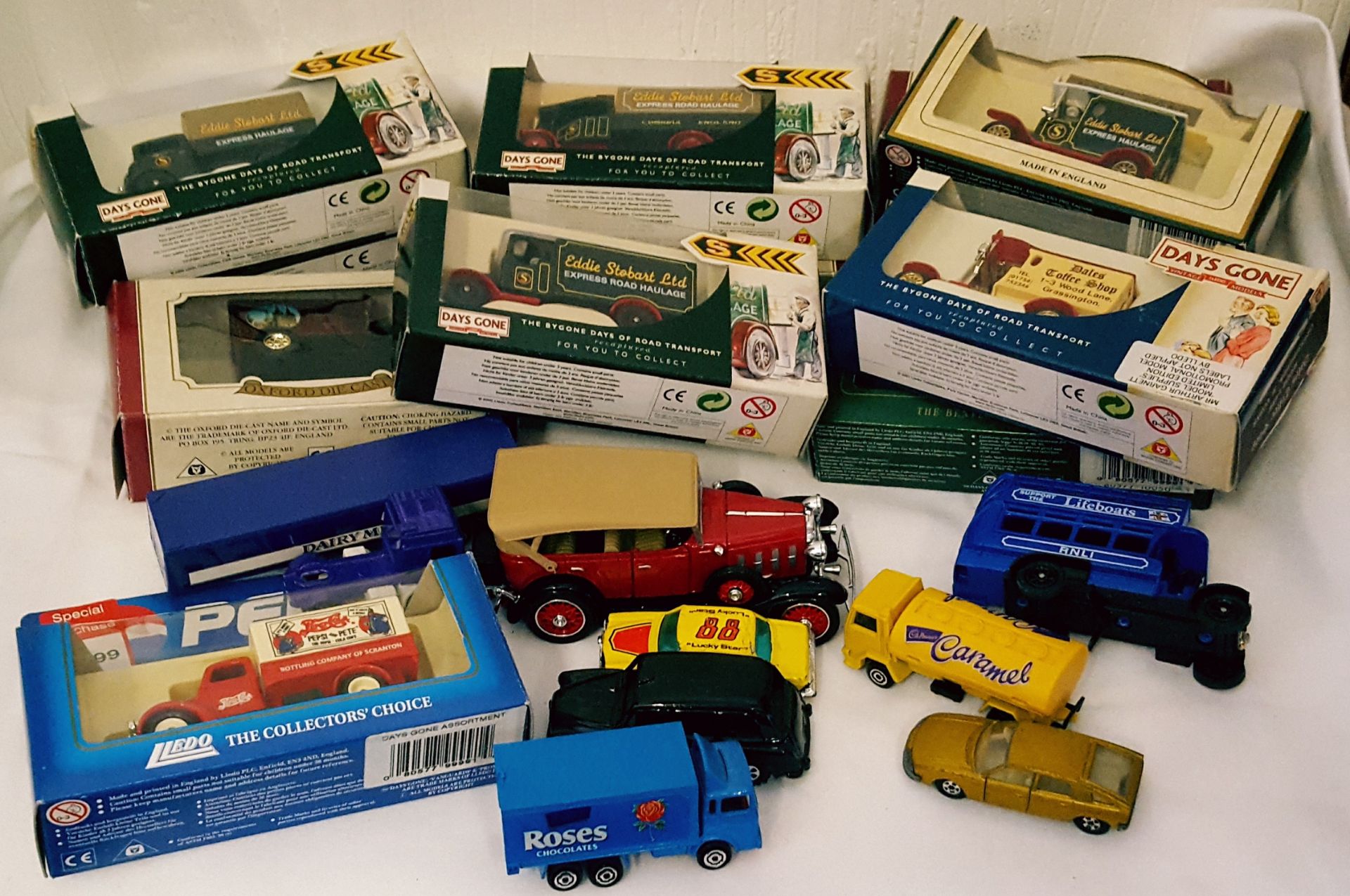 Vintage Retro Parcel of Collectors Toy Cars Eddie Stobart NO RESERVE